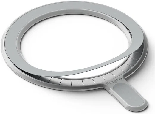 Ringke Magnetic Plate MagSafe Magneet Sticker Telefoonhoesjes Grijs afbeelding 2