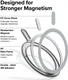 Ringke Magnetic Plate MagSafe Magneet Sticker Telefoonhoesjes Grijs afbeelding 9