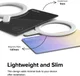Ringke Magnetic Plate MagSafe Magneet Sticker Telefoonhoesjes Grijs afbeelding 8
