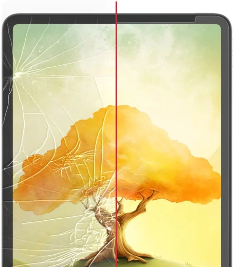 InvisibleShield Fusion+ Canvas Apple iPad Pro 12.9 Screen Protector afbeelding 5