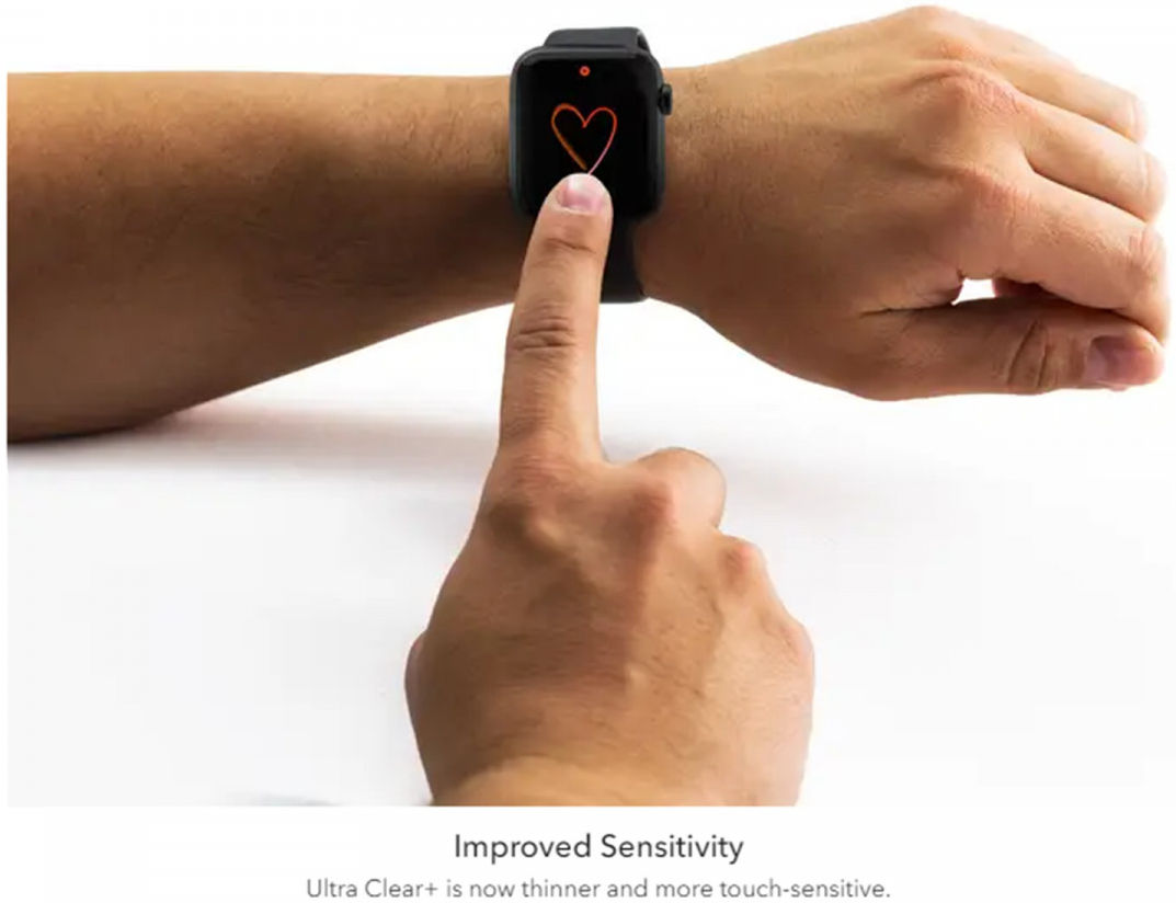 InvisibleShield Ultra Clear+ Apple Watch 40MM Screen Protector afbeelding 7