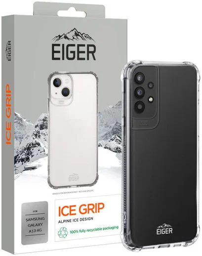 Eiger Ice Grip Series Samsung Galaxy A13 4G Hoesje TPU Transparant afbeelding 1