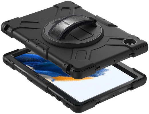 Eiger Peak 500m Samsung Galaxy Tab A8 Hoes Back Cover Zwart afbeelding 2