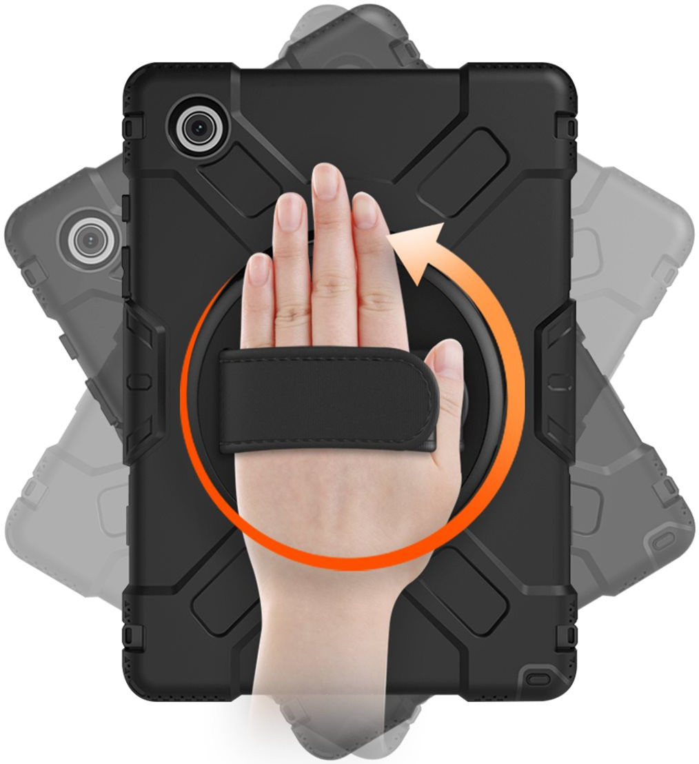 Eiger Peak 500m Samsung Galaxy Tab A8 Hoes Back Cover Zwart afbeelding 3