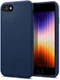 Spigen Silicone Fit iPhone 7/8/SE (2020/2022) Hoesje Back Cover Blauw afbeelding 1