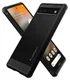 Spigen Rugged Armor Google Pixel 6a Hoesje Back Cover Zwart afbeelding 3