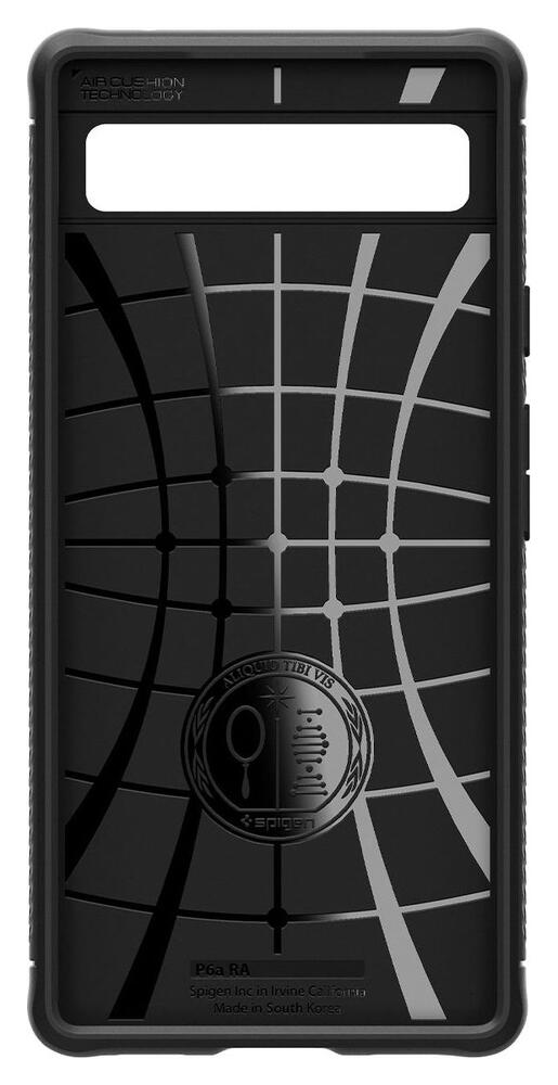 Spigen Rugged Armor Google Pixel 6a Hoesje Back Cover Zwart afbeelding 5