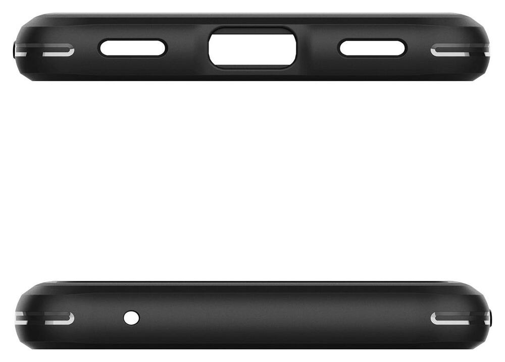 Spigen Rugged Armor Google Pixel 6a Hoesje Back Cover Zwart afbeelding 8