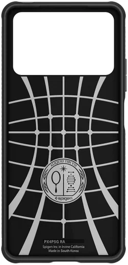 Spigen Rugged Armor Xiaomi Poco X4 Pro 5G Hoesje Back Cover Zwart afbeelding 6