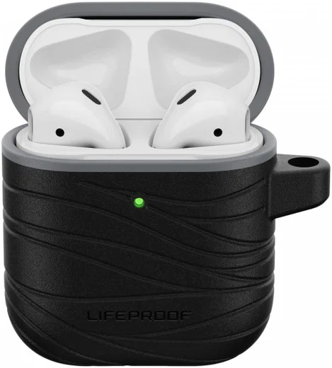 LifeProof Apple AirPods 1/2 Hoesje Milieuvriendelijk Zwart afbeelding 1