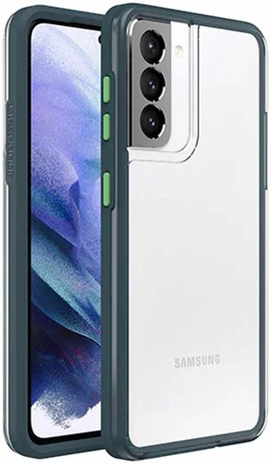 LifeProof See Samsung Galaxy S21 Hoesje Back Cover Transparant Blauw afbeelding 1