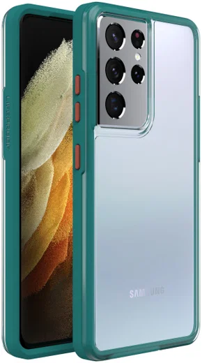 LifeProof See Samsung Galaxy S21 Ultra Back Cover Transparant Groen afbeelding 1