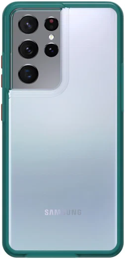 LifeProof See Samsung Galaxy S21 Ultra Back Cover Transparant Groen afbeelding 2