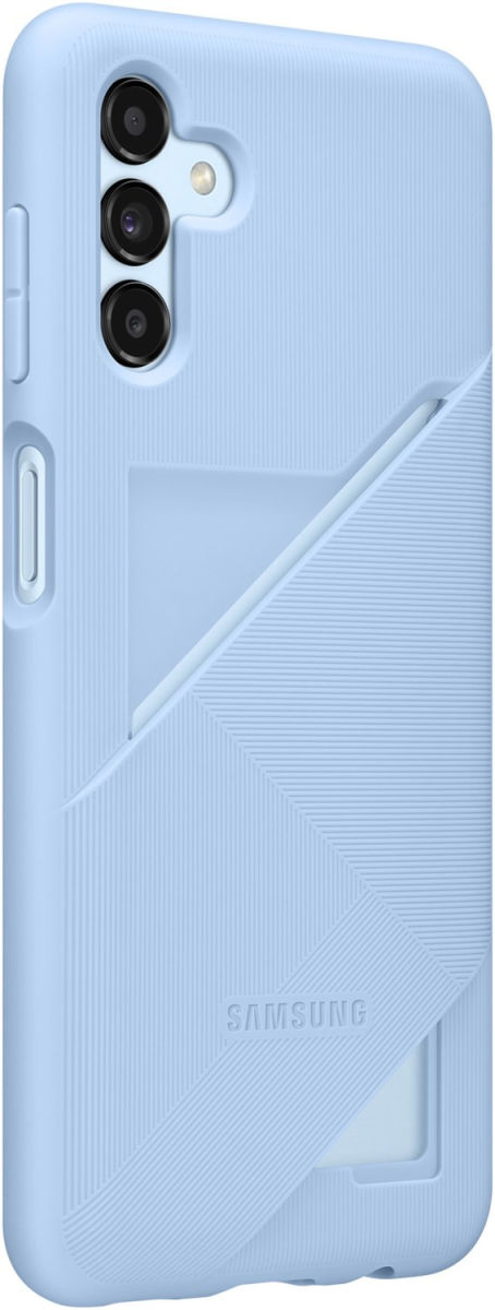 Origineel Samsung Galaxy A13 5G Hoesje Card Slot Cover Blauw afbeelding 2