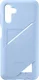 Origineel Samsung Galaxy A13 5G Hoesje Card Slot Cover Blauw afbeelding 5