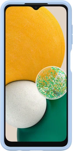 Origineel Samsung Galaxy A13 5G Hoesje Card Slot Cover Blauw afbeelding 3