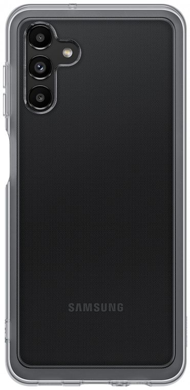Origineel Samsung Galaxy A13 5G Hoesje Soft Clear Cover Zwart afbeelding 1