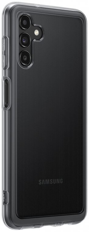 Origineel Samsung Galaxy A13 5G Hoesje Soft Clear Cover Zwart afbeelding 2