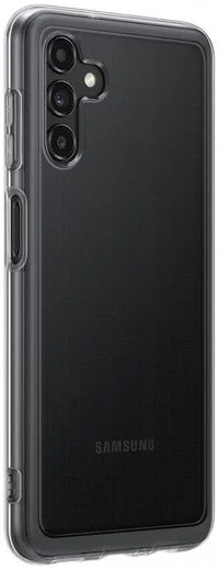 Origineel Samsung Galaxy A13 5G Hoesje Soft Clear Cover Zwart afbeelding 2