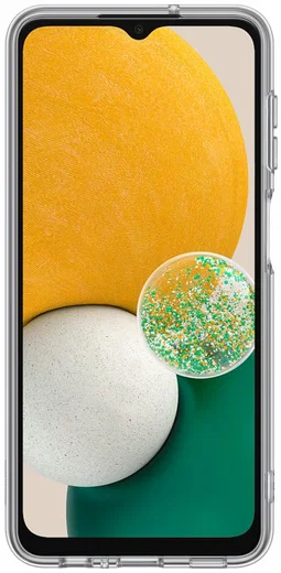 Origineel Samsung Galaxy A13 5G Hoesje Soft Clear Cover Zwart afbeelding 3