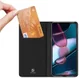 Dux Ducis Skin Pro Motorola Edge 30 Hoesje Portemonnee Book Case Zwart afbeelding 2