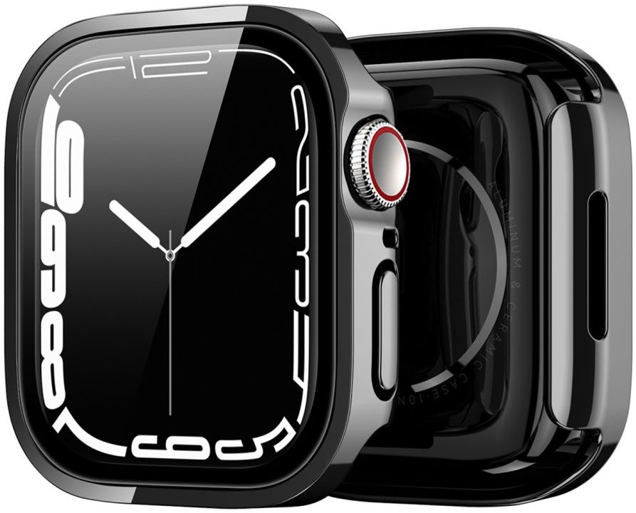 Dux Ducis Hamo - Apple Watch 40MM Hoesje - Full Protect - Zwart afbeelding 2