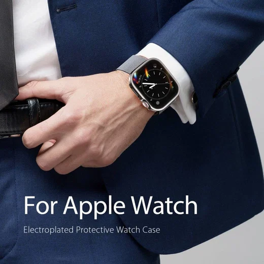 Dux Ducis Hamo - Apple Watch 40MM Hoesje - Full Protect - Zwart afbeelding 8