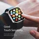 Dux Ducis Hamo - Apple Watch 7 / 8 / 9 45MM Hoesje - Full Protect - Zilver afbeelding 4