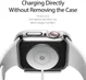 Dux Ducis Hamo - Apple Watch 7 / 8 / 9 45MM Hoesje - Full Protect - Zilver afbeelding 5