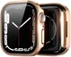 Dux Ducis Hamo - Apple Watch 7 / 8 / 9 45MM Hoesje - Full Protect - Goud afbeelding 2
