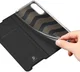 Dux Ducis Skin Pro Series Sony Xperia 10 IV Hoesje Portemonnee Zwart afbeelding 5