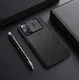 Nillkin Qin Pro Xiaomi Redmi Note 11 Pro Hoesje Camera Slider Zwart afbeelding 6