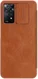 Nillkin Qin Pro Xiaomi Redmi Note 11 Pro Hoesje Camera Slider Bruin afbeelding 2