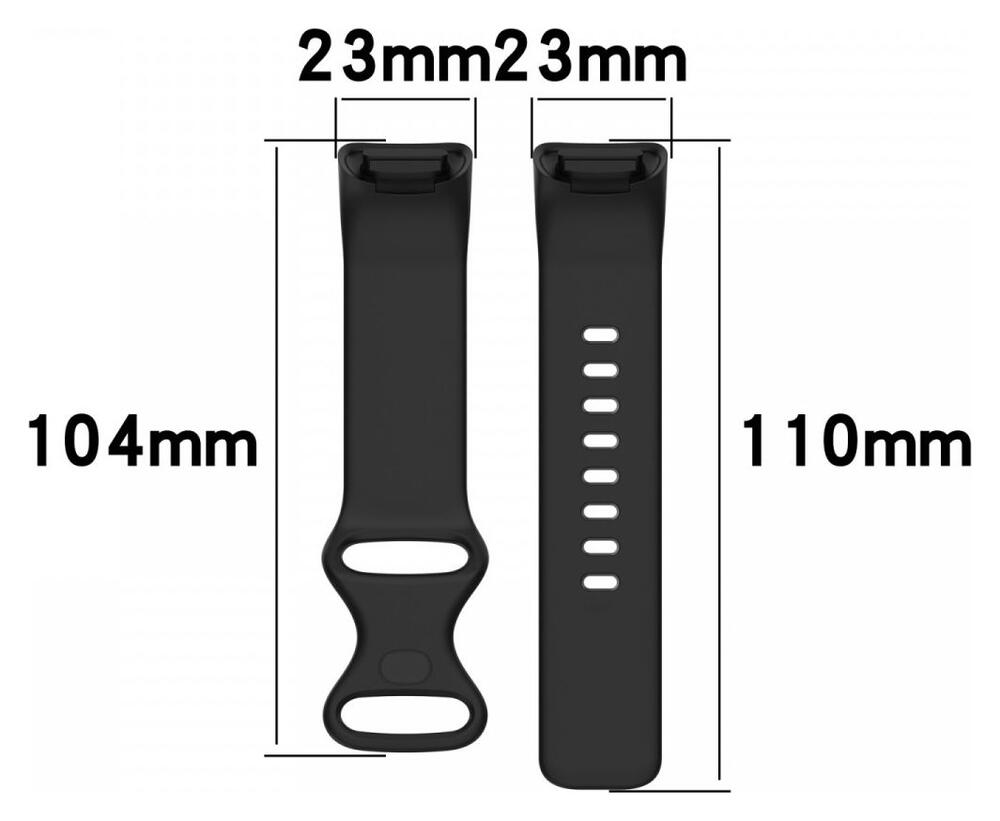 Fitbit Charge 5 / Charge 6 Bandje Siliconen met Gesp en Drukknoop Sluiting Roze afbeelding 5