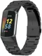 Fitbit Charge 5 Bandje Roestvrij Staal met Schakels Zwart afbeelding 1