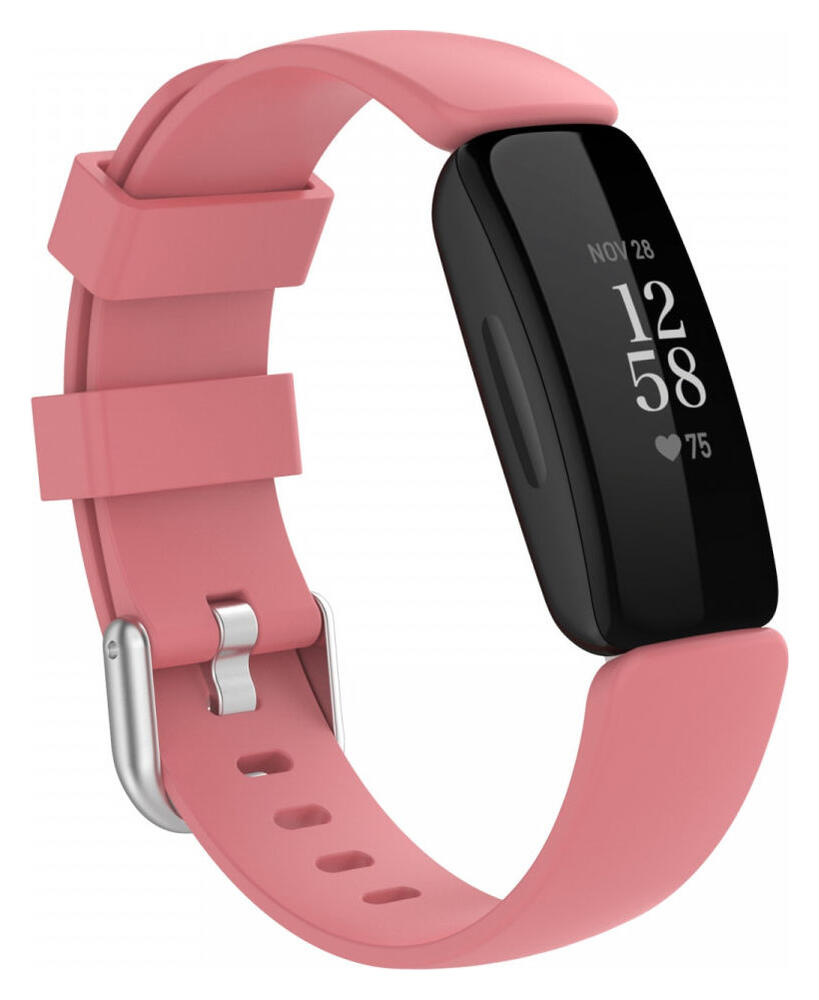 Fitbit Ace 3 / Inspire 2 Bandje Siliconen met Gespsluiting Roze afbeelding 1