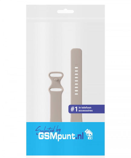 Fitbit Versa 3 / Sense Bandje - Siliconen met Drukknoop Sluiting - Roze afbeelding 7