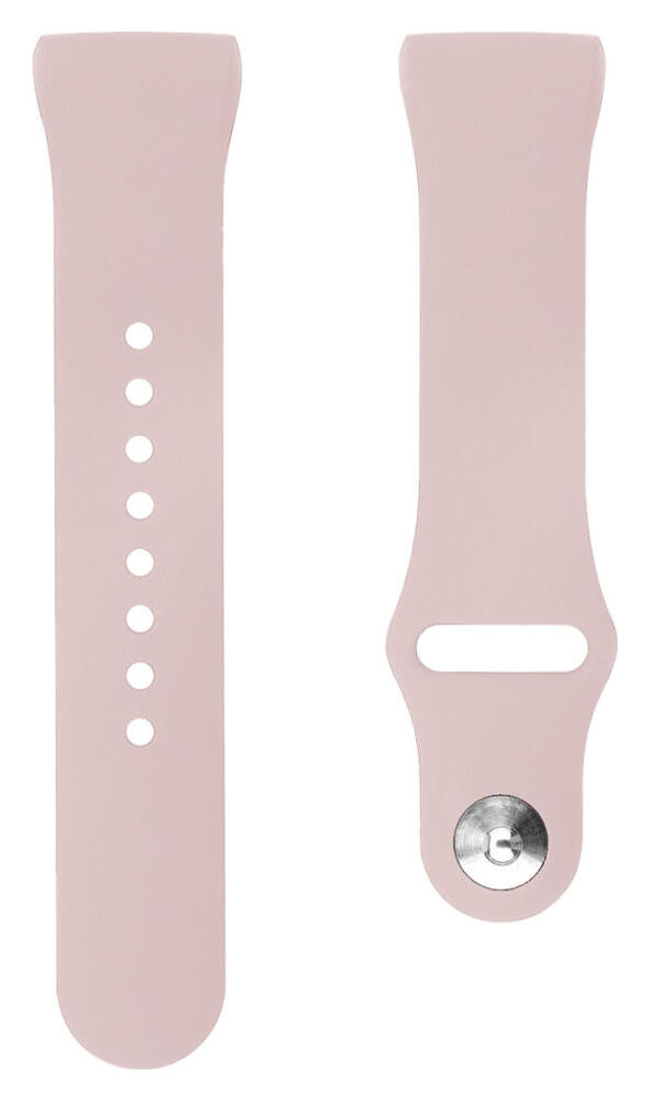 Fitbit Charge 4 / Charge 3 Bandje Siliconen Drukknoop Sluiting Roze afbeelding 2