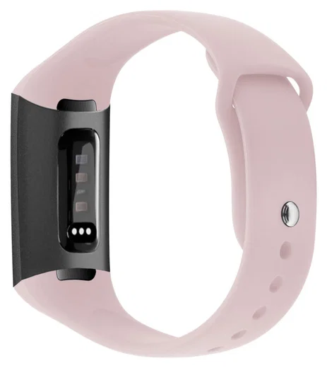 Fitbit Charge 4 / Charge 3 Bandje Siliconen Drukknoop Sluiting Roze afbeelding 3