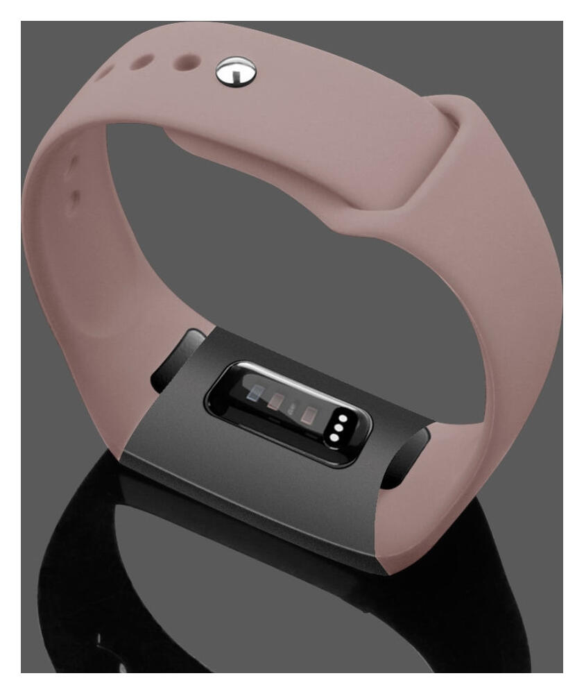 Fitbit Charge 4 / Charge 3 Bandje Siliconen Drukknoop Sluiting Roze afbeelding 6