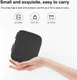 Universele Organizer Opbergtas voor Smartwatch Bandjes of Kabels Zwart afbeelding 4