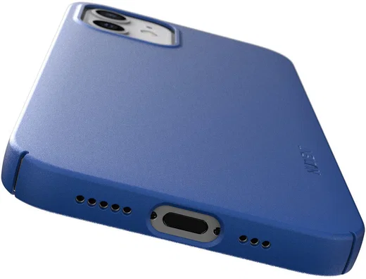Nudient Thin Case V3 Apple iPhone 12 / 12 Pro Hoesje met MagSafe Blauw afbeelding 4
