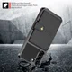 Samsung Galaxy S21 FE Hoesje met Kaarthouder Back Cover Zwart afbeelding 5