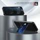 Samsung Galaxy S21 FE Hoesje met Kaarthouder Back Cover Zwart afbeelding 7