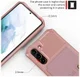 Samsung Galaxy S21 FE Hoesje met Kaarthouder Back Cover Roze afbeelding 6