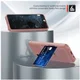 Samsung Galaxy S21 FE Hoesje met Kaarthouder Back Cover Roze afbeelding 7