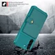 Samsung Galaxy S21 FE Hoesje met Kaarthouder Back Cover Groen afbeelding 5
