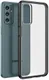 Samsung Galaxy M23 Hoesje Armor Back Cover Transparant Zwart afbeelding 1