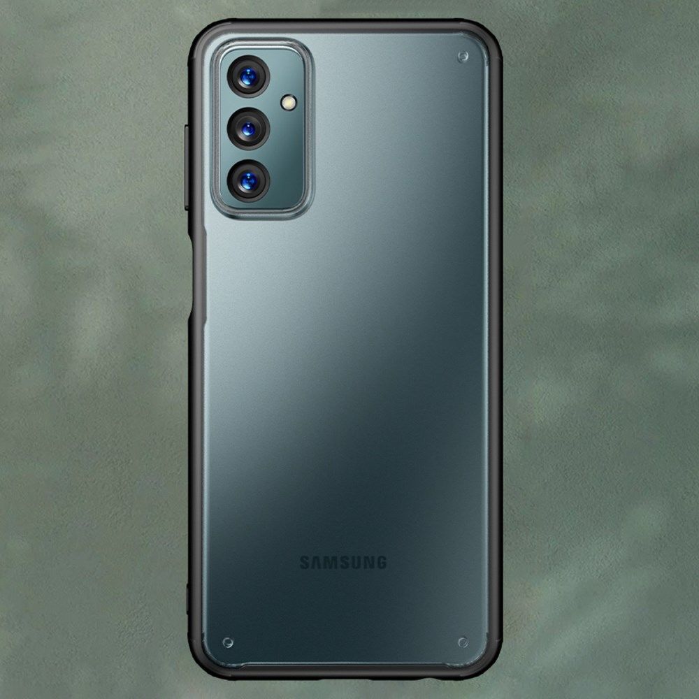 Samsung Galaxy M23 Hoesje Armor Back Cover Transparant Zwart afbeelding 6