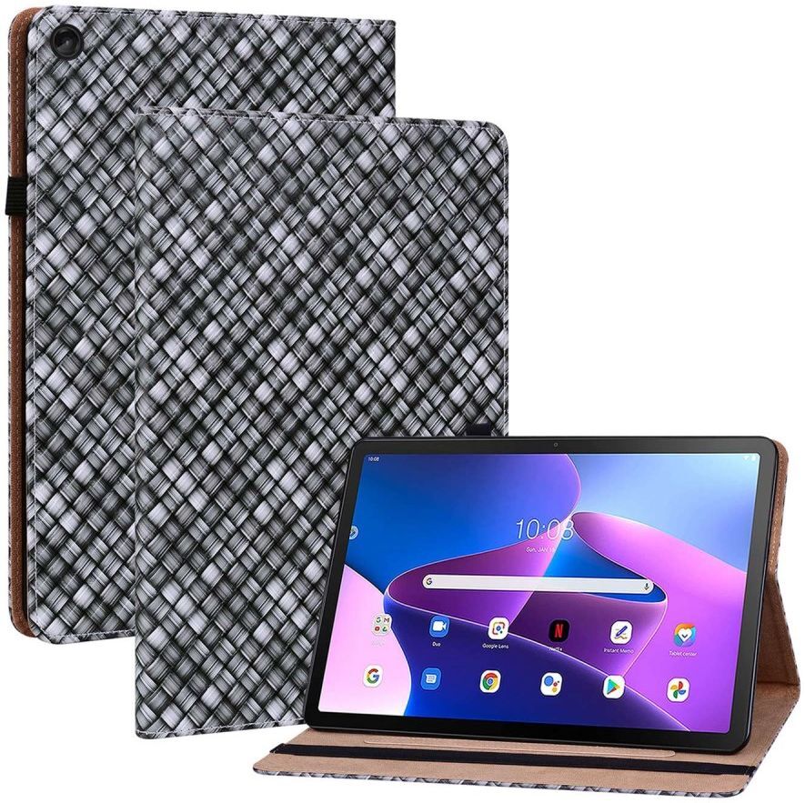 Lenovo Tab M10 Plus Gen 3 (10.6) Hoes Kunstleer Book Case Zwart afbeelding 1